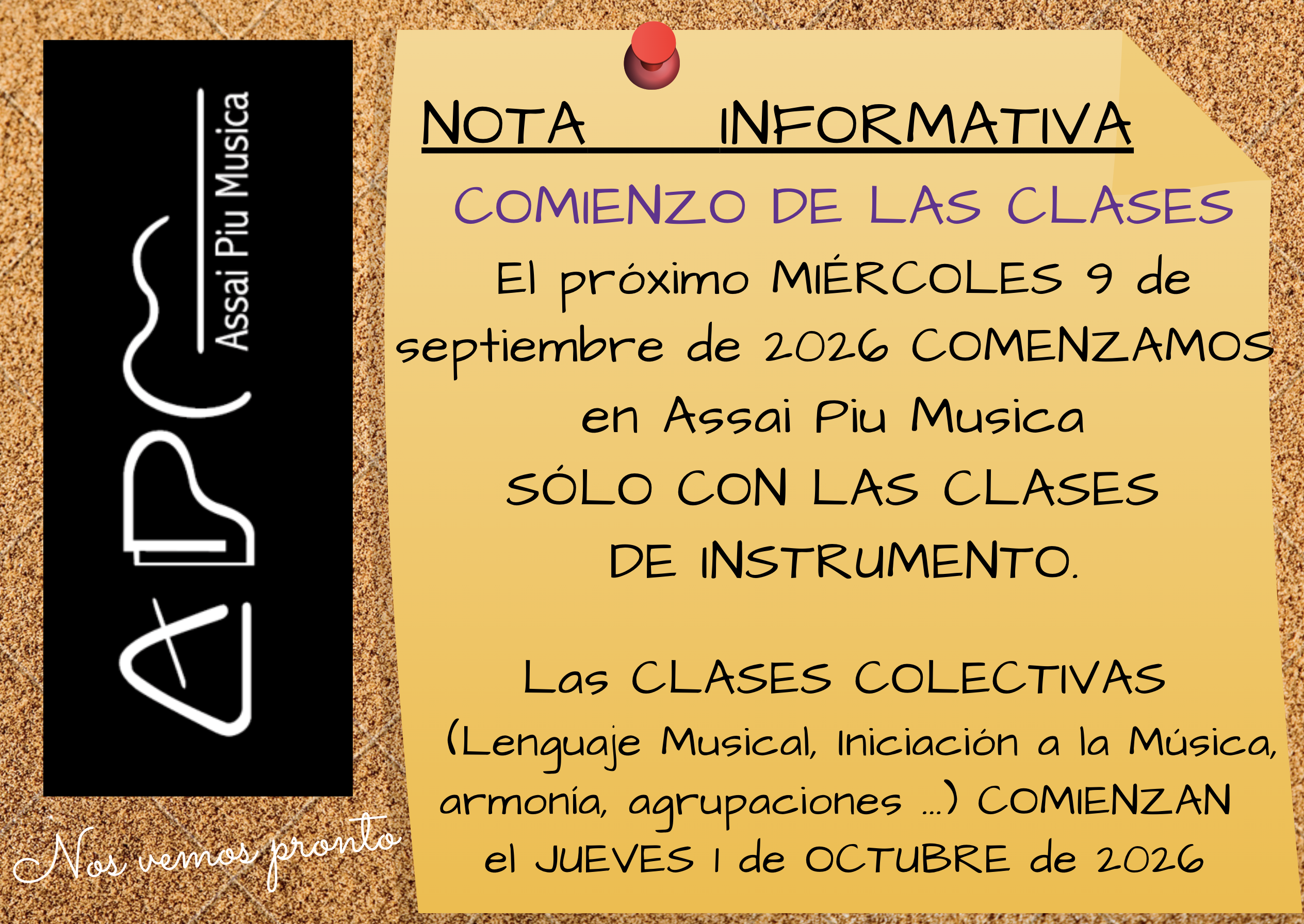 COMENZAMOS LA CLASES